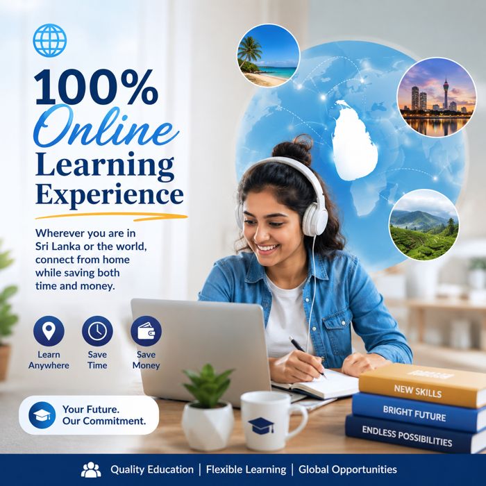 100% Online Learning Experience